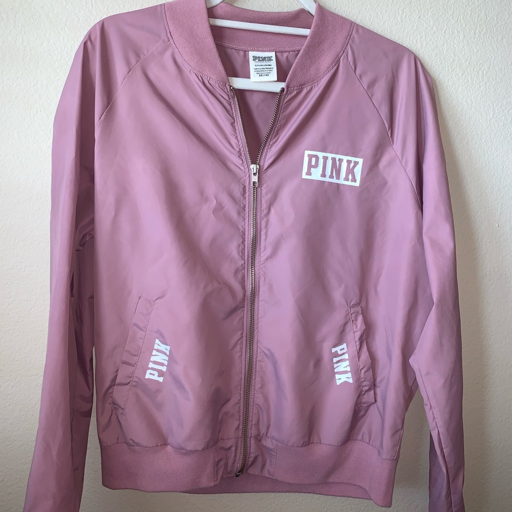 VS Pink Mauve Zip Up Jacket